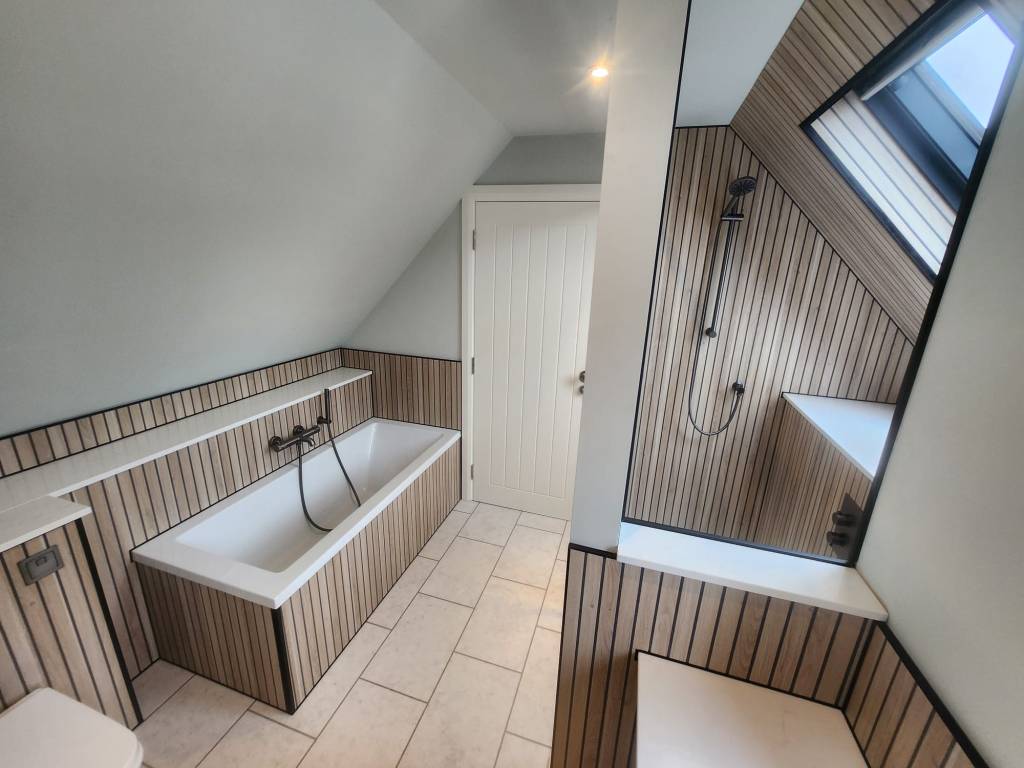 Loft Space Conversion into a Stylish Bathroom